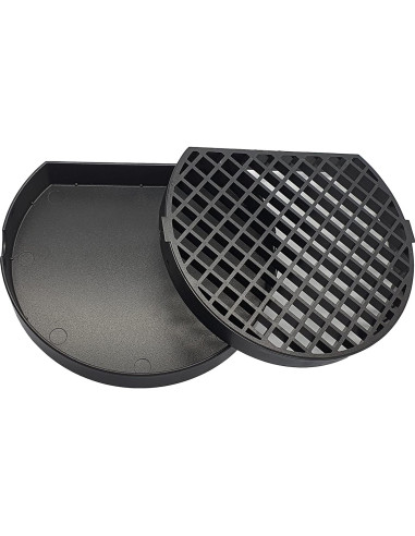 Bandeja de Goteo de Café Genérico 10 cm Plástico Negro