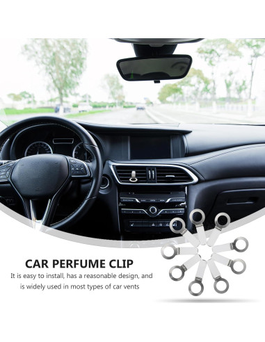 24 Clips de Ventilación de Aire para Autos Gatuida - Ambientador