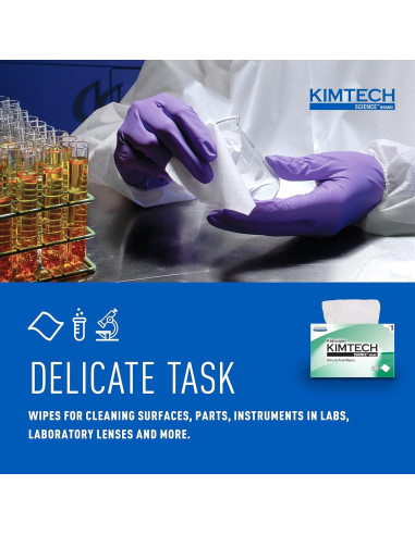 Toallitas Secas Kimtech Kimwipes Tarea Delicada 286 Hojas