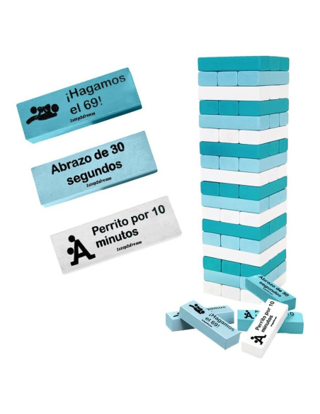 Juego de Pareja 1step2dream - Bloques Apilables Románticos Juego de Pareja 1step2dream - Bloques Apilables Románticos