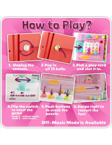 Juguete Educativo Matemático HD Mobile para Niños 3-7 Años