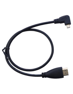 Cable Micro HDMI a HDMI Angulado Izquierda Seadream 0.50M