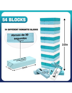 Juego de Pareja 1step2dream - Bloques Apilables Románticos 2