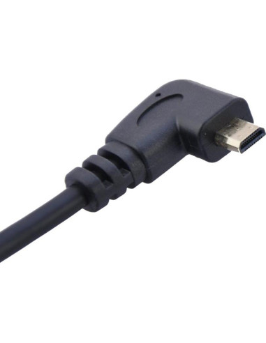 Cable Micro HDMI a HDMI Angulado Izquierda Seadream 0.50M