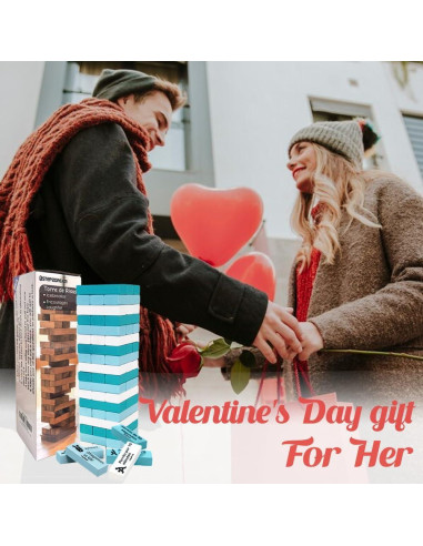 Juego de Pareja 1step2dream - Bloques Apilables Románticos