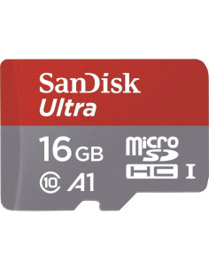 SanDisk 16GB Ultra microSDHC UHS-I Tarjeta de Memoria 98MB/s 2