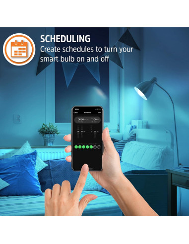 Bombilla LED Inteligente Energizer A19 RGB Wi-Fi Control Voz