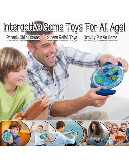 Juego de Laberinto 3D JRD&BS Naranja para Niños y Adultos