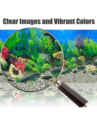 Fondo de Acuario Coral HD 29.46x63.5 cm XCNO - Vinilo Premium