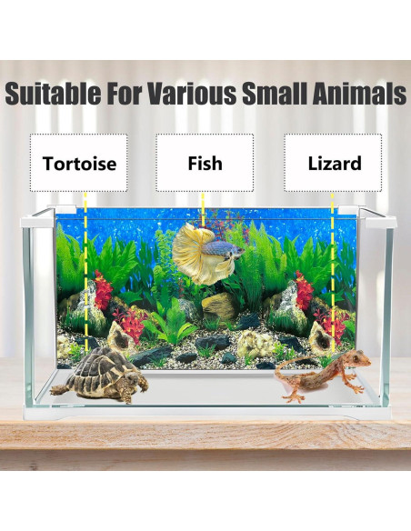 Fondo de Acuario Coral HD 29.46x63.5 cm XCNO - Vinilo Premium