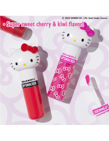 Bálsamo Labial Lip Smacker Hello Kitty Cereza Kiwi 3.98g