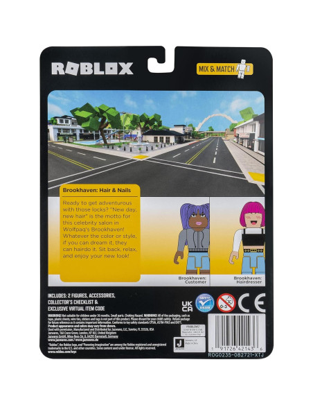 Paquete de Juego de Cabello y Uñas Roblox Brookhaven
