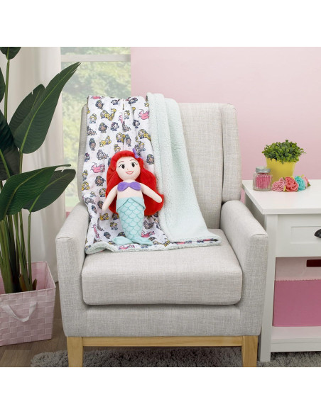 Peluche Princesa Disney Ariel 45.72 cm Suave Rojo Lavanda Peluche Princesa Disney Ariel 45.72 cm Suave Rojo Lavanda