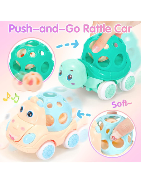 Juguete Montessori Autobús Educativo AmiDear 10 en 1 Azul