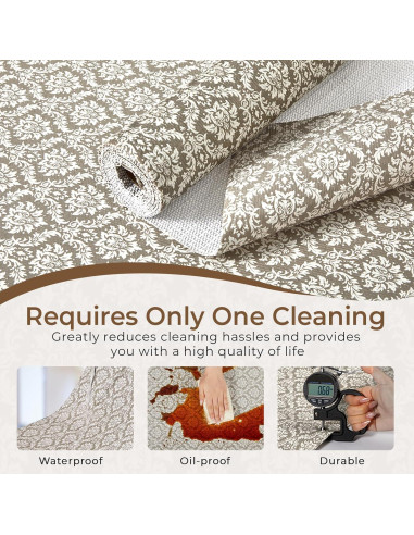 Forro de Estante Antideslizante Coavas 30.48x299.72cm Beige