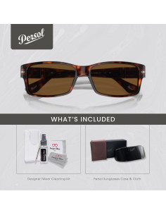 Gafas de Sol Rectangulares Persol PO2803S para Hombres - Polarizadas 2