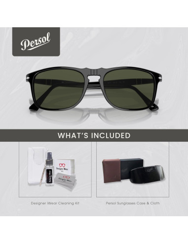 Gafas de Sol Persol PO3059S para Hombres con Kit de Cuidado