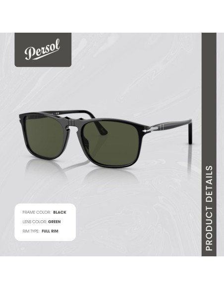 Gafas de Sol Persol PO3059S para Hombres con Kit de Cuidado Gafas de Sol Persol PO3059S para Hombres con Kit de Cuidado