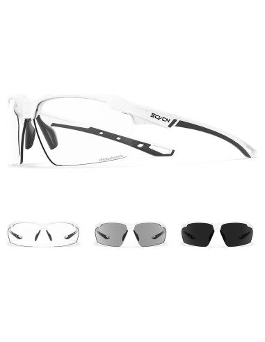 Gafas de sol fotocromáticas SCVCN UV400 para deportes unisex
