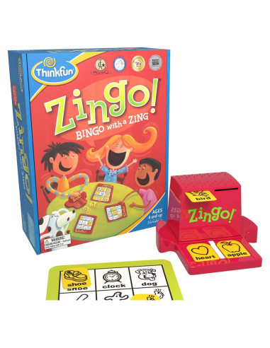 ThinkFun Zingo Bingo Juego de Prelectura para Niños 4+