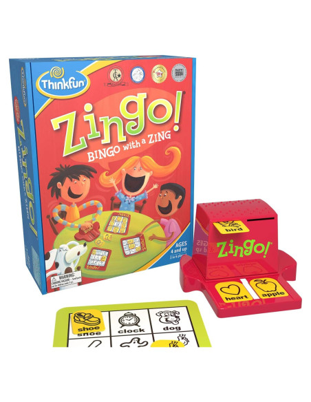 ThinkFun Zingo Bingo Juego de Prelectura para Niños 4+ ThinkFun Zingo Bingo Juego de Prelectura para Niños 4+