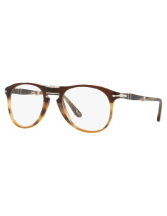 Montura de Gafas de Prescripción para Hombre Persol PO9714VM Marrón Rayas