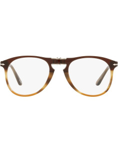 Montura de Gafas de Prescripción para Hombre Persol PO9714VM Marrón Rayas 2
