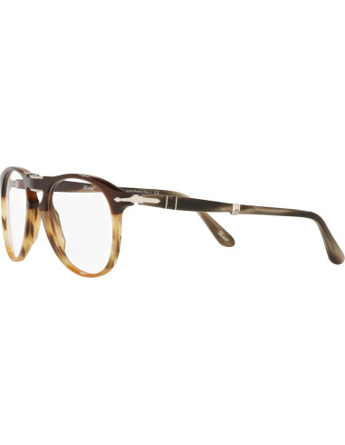 Montura de Gafas de Prescripción para Hombre Persol PO9714VM Marrón Rayas