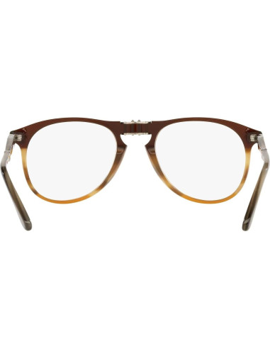 Montura de Gafas de Prescripción para Hombre Persol PO9714VM Marrón Rayas
