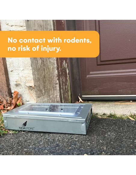 Trampas Humanas para Ratones Noa Store - Paquete de 4 Reutilizables