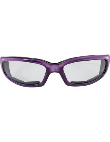 Gafas de sol para motocicleta Birdz Eyewear Chill moradas