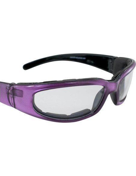 Gafas de sol para motocicleta Birdz Eyewear Chill moradas
