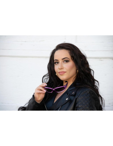 Gafas de sol para motocicleta Birdz Eyewear Chill moradas