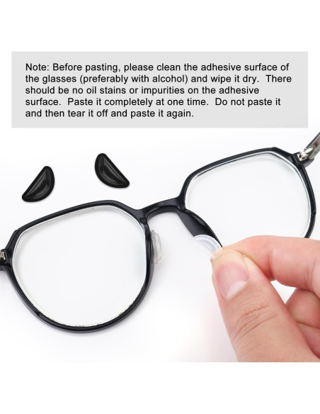 10 Pares Almohadillas Silicona Antideslizante Gafas Gosknor