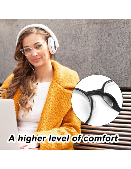 10 Pares Almohadillas Silicona Antideslizante Gafas Gosknor