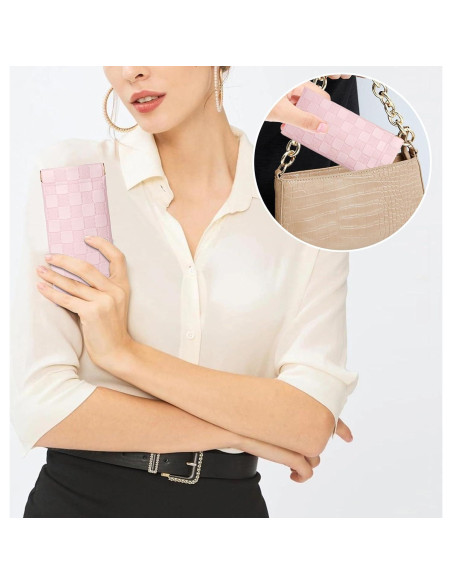 Estuche para Gafas Cuadriculado Sightor - 2 Pcs de Cuero Estuche para Gafas Cuadriculado Sightor - 2 Pcs de Cuero