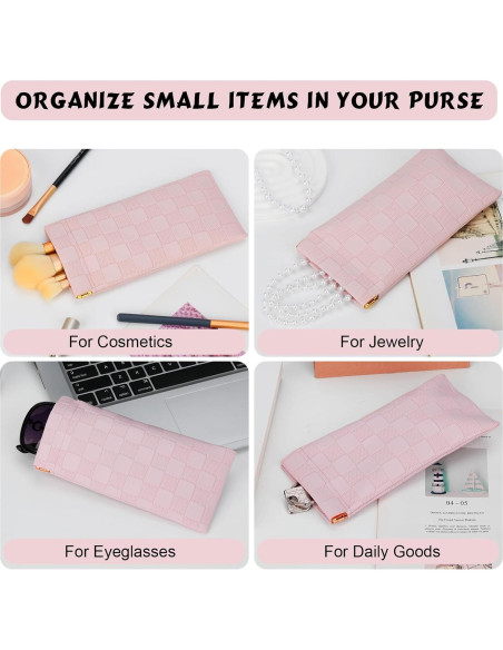 Estuche para Gafas Cuadriculado Sightor - 2 Pcs de Cuero Estuche para Gafas Cuadriculado Sightor - 2 Pcs de Cuero