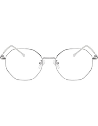 Gafas NIDOVIX Sin Prescripción Unisex Polígono Plata UV400