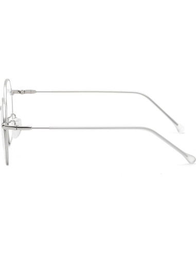 Gafas NIDOVIX Sin Prescripción Unisex Polígono Plata UV400