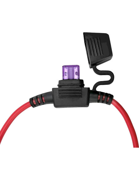 Soporte de Fusible Inline MGI 18AWG con 2 Fusibles Mini 3AMP