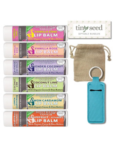 Set de 6 Bálsamos Labiales Veganos Soothing Touch - Jumbo