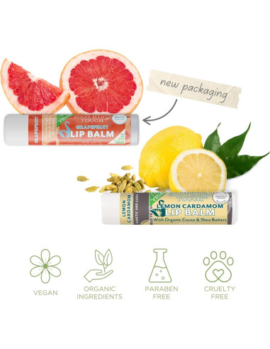 Set de 6 Bálsamos Labiales Veganos Soothing Touch - Jumbo