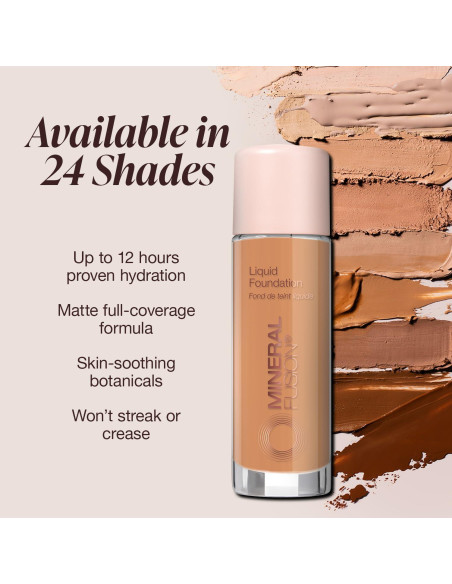 Base Líquida Mineral Fusion Frío 1 30 ml - Cobertura Completa Base Líquida Mineral Fusion Frío 1 30 ml - Cobertura Completa