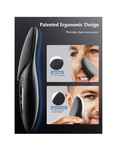 Cepillo Facial COSLUS FBS02 Silicona Recargable 4 Modos