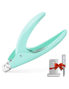 Cortador de Uñas Falsas GA&EN Verde Acrílico Ajustable