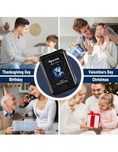 Mini Power Bank 10000mAh TXQX Cargador Rápido USB C Acuario 2