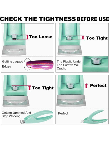 Cortador de Uñas Falsas GA&EN Verde Acrílico Ajustable