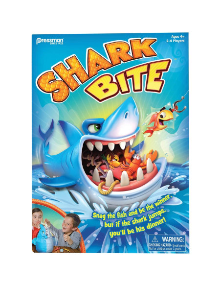 Juego de Mesa Mordida de Tiburón Pressman 19x12.7 cm Juego de Mesa Mordida de Tiburón Pressman 19x12.7 cm