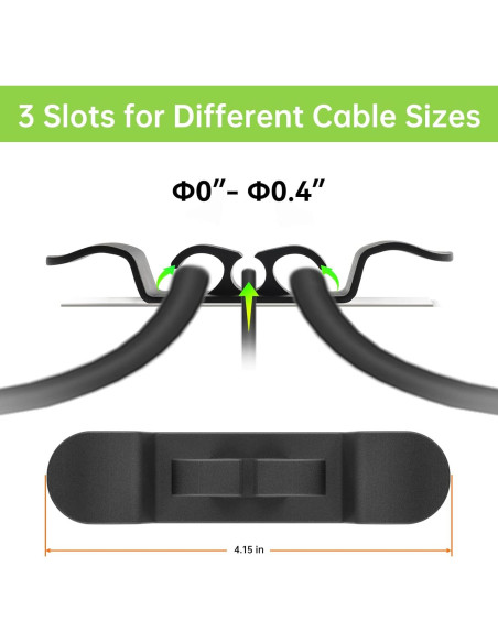 Organizador de Cables para Electrodomésticos Daisyhome 6 Piezas