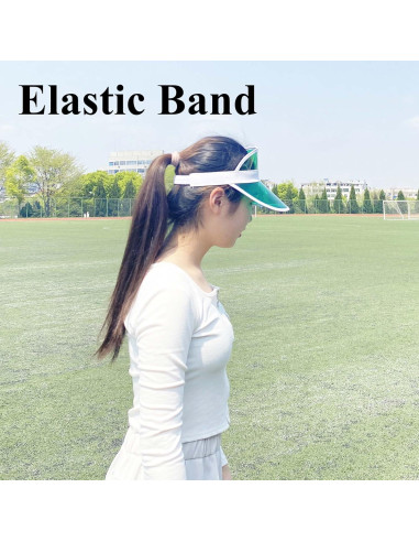 Paquete de 12 Sombreros Visera UV para Mujeres - Ajuste Cómodo